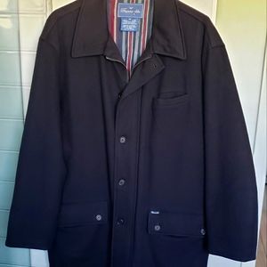 Faconnable 100% Wool Coat